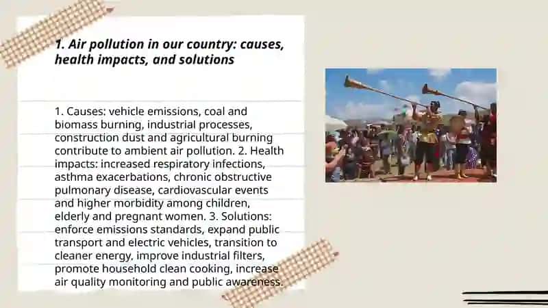 Ecologic problems in our country 3