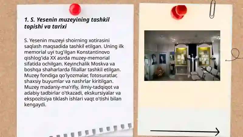 S. Yesenin Muzeyi 3