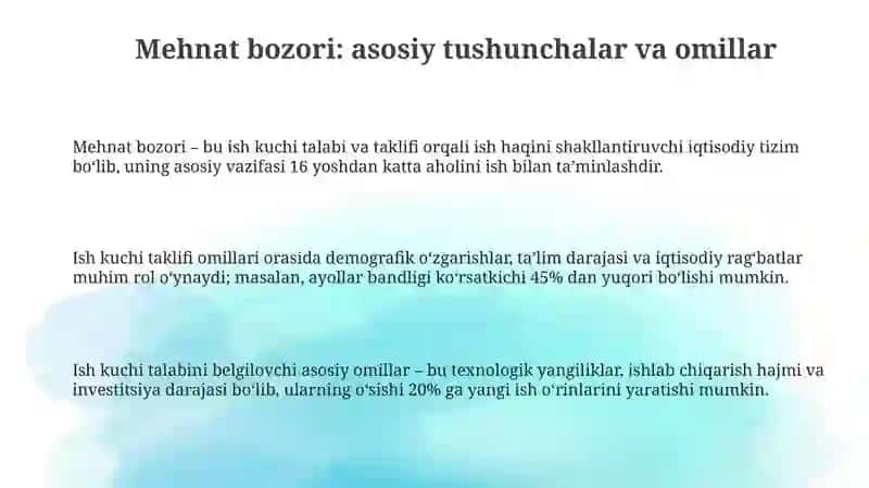 Mehnat bozori 3
