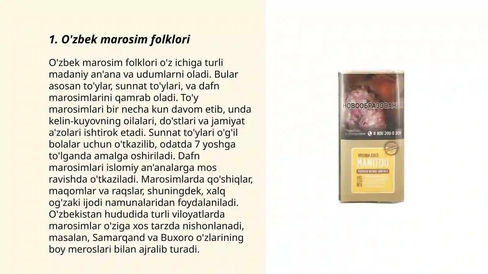 Marosim va nomarosim folklor janrlari 3