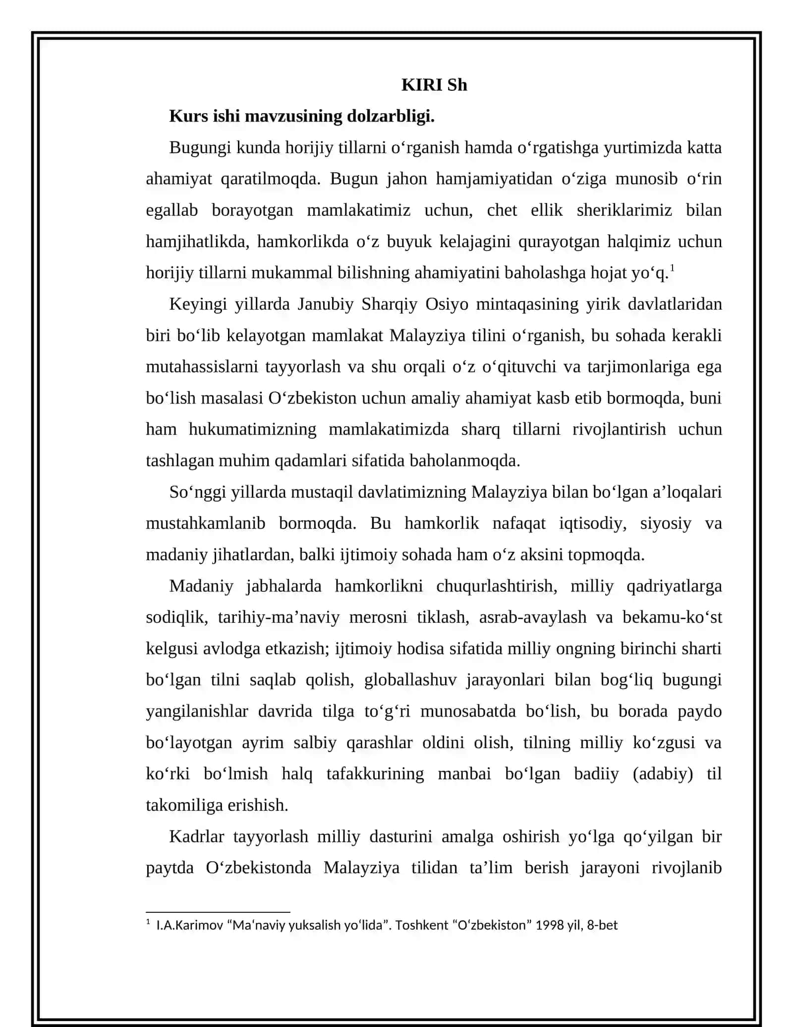 MALAY TILIDA REDUPLIKATSIYA 3