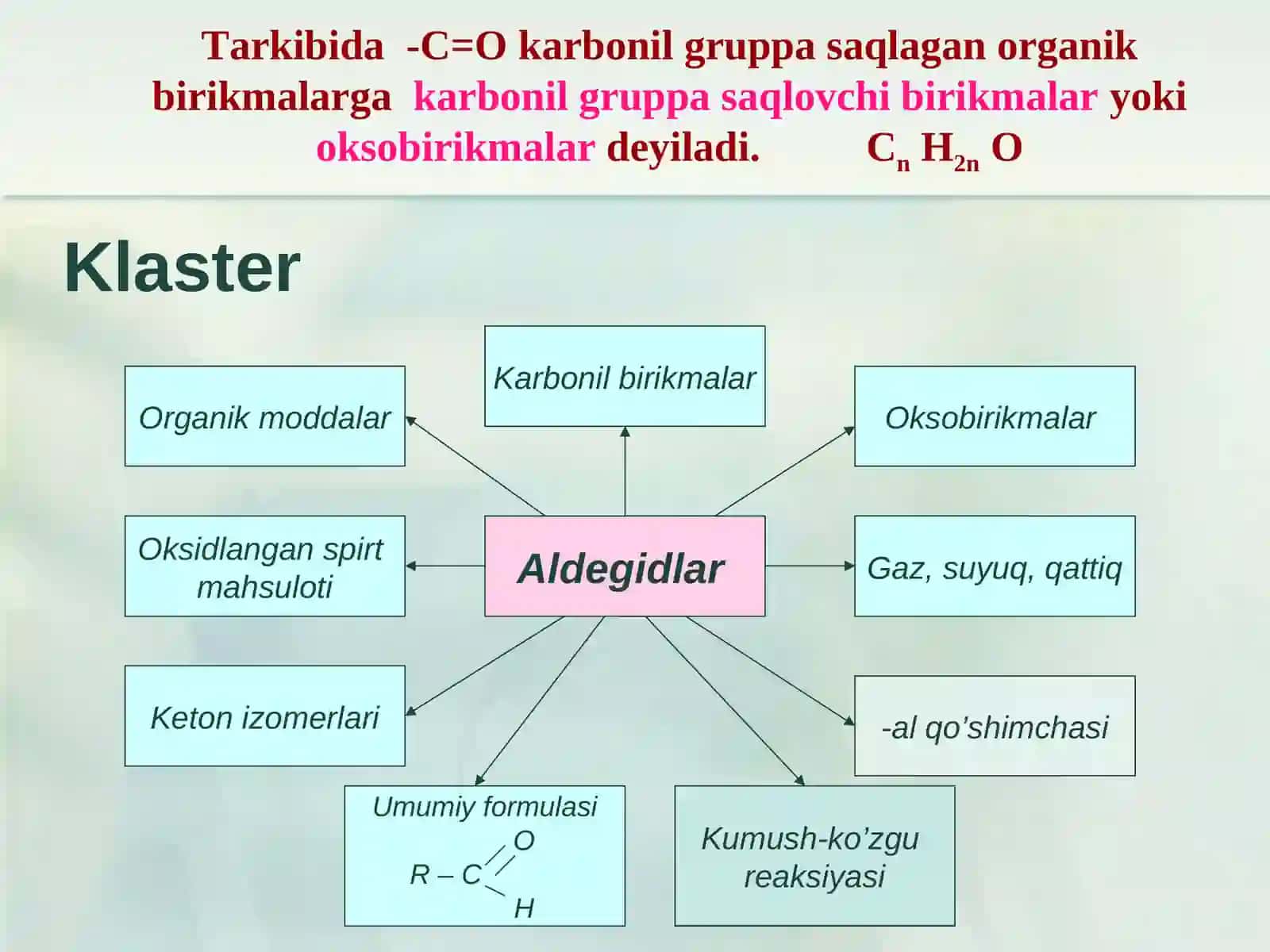 Aldegidlar va Ketonlar 3