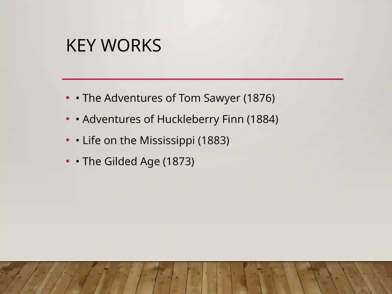 Mark Twain's Realism 3