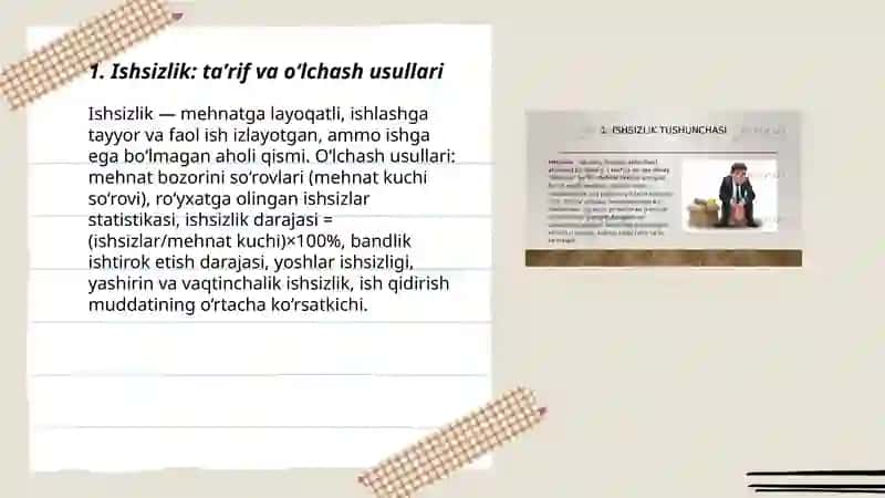 Ishsizlik va uning turlari 3