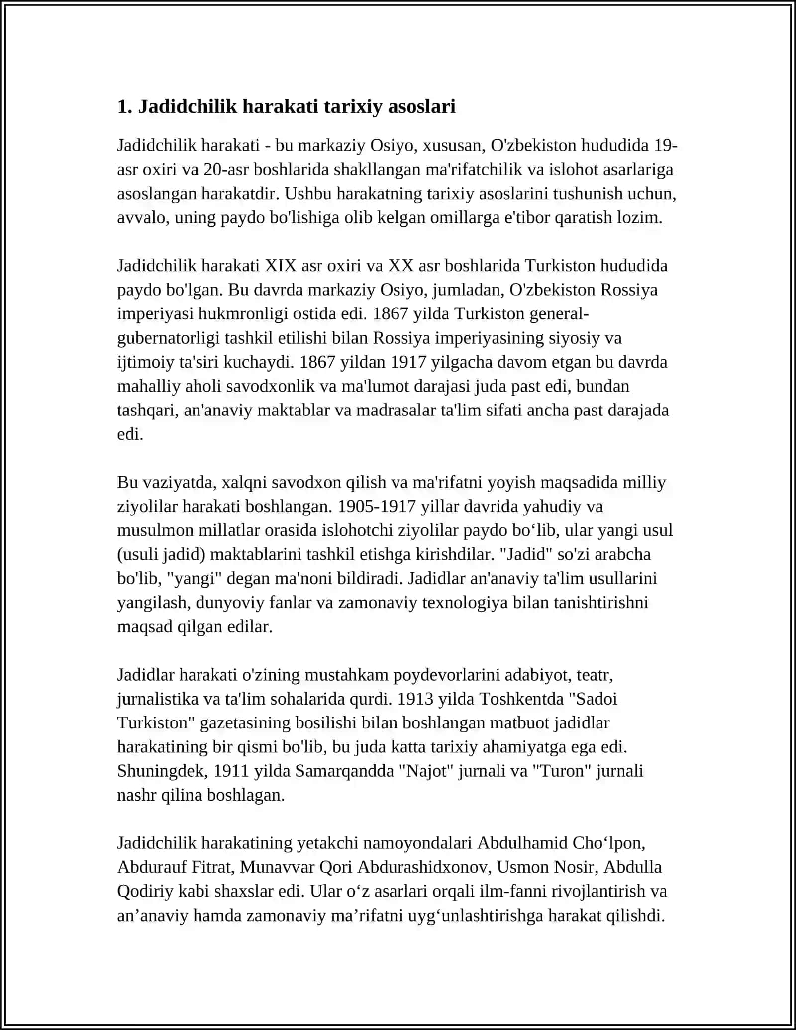 JADID IZDOSHLARI 3