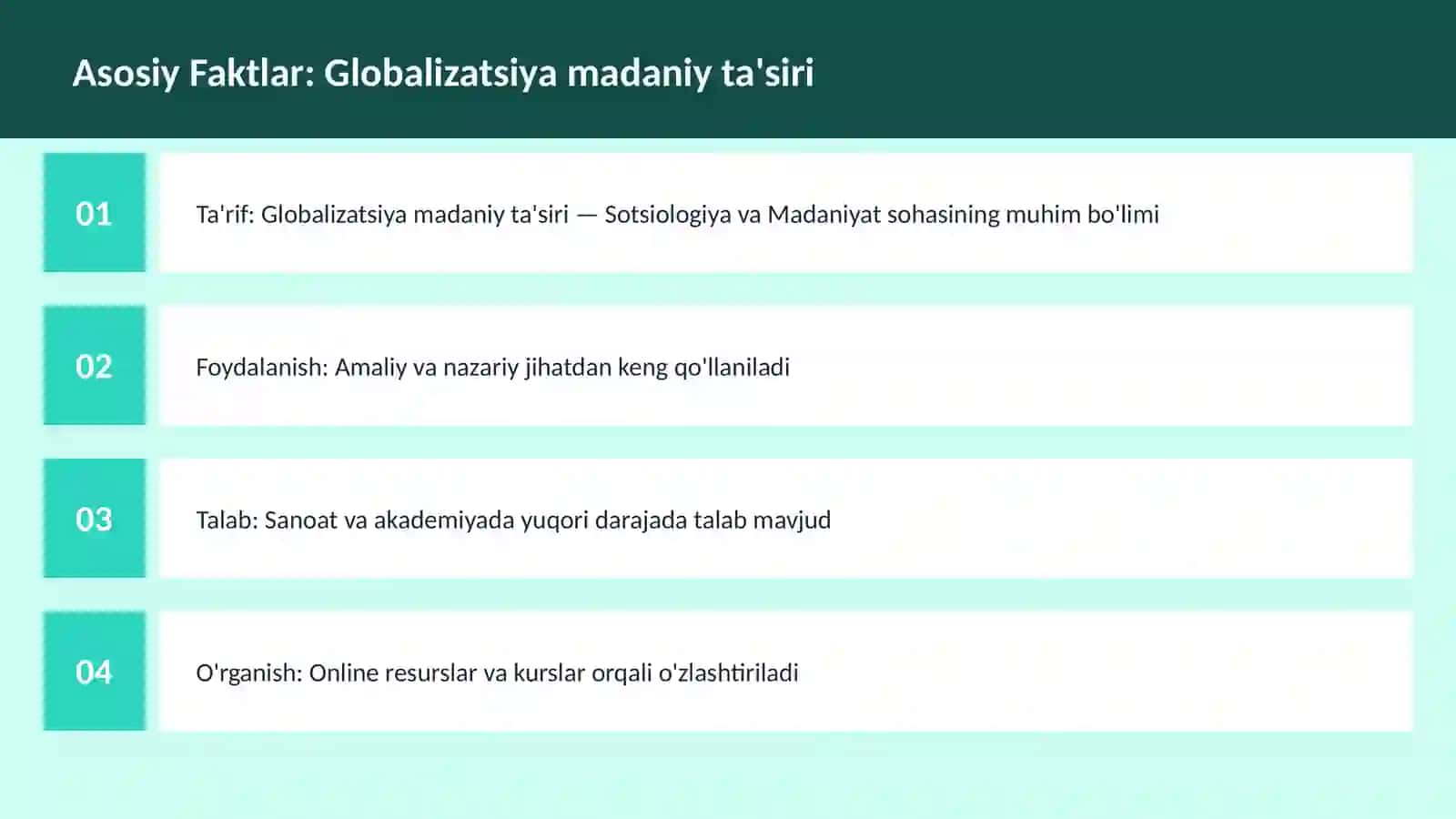 Globalizatsiya madaniy ta'siri 3