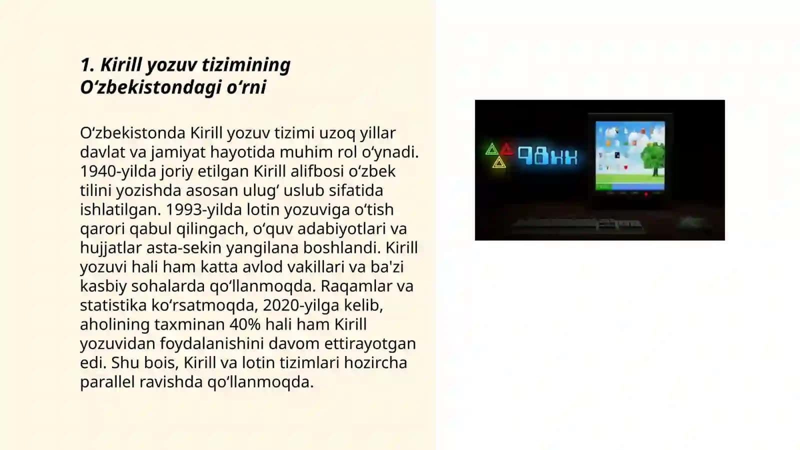 Òzbek tilining yozuv tizimlari taraqqiyoti 3