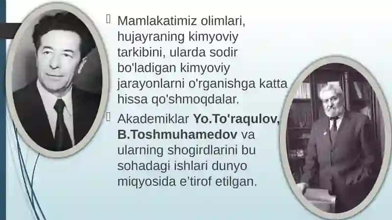 Hujayraning kimyoviy tarkibi 3