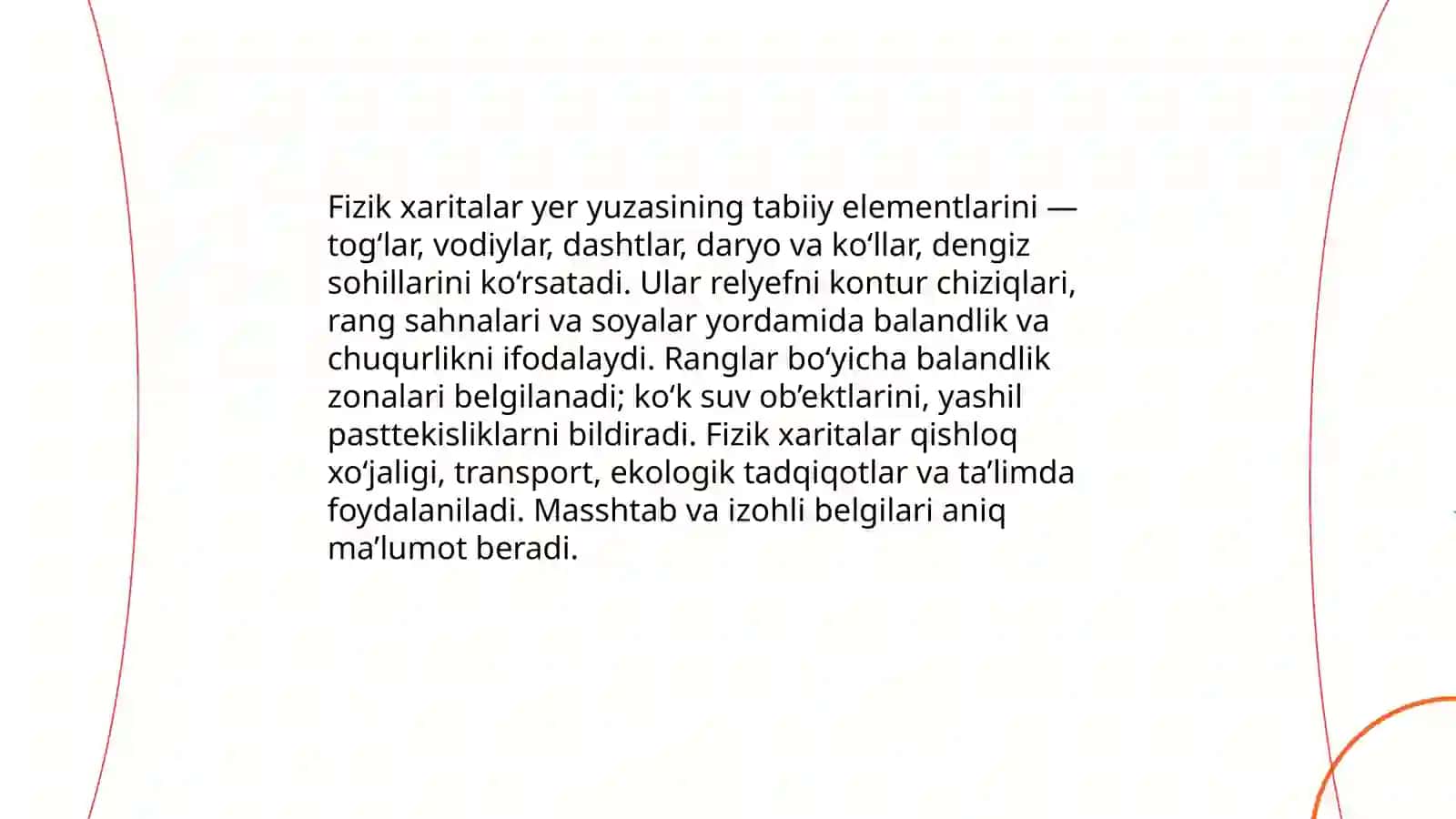 Fizik xaritalar 3