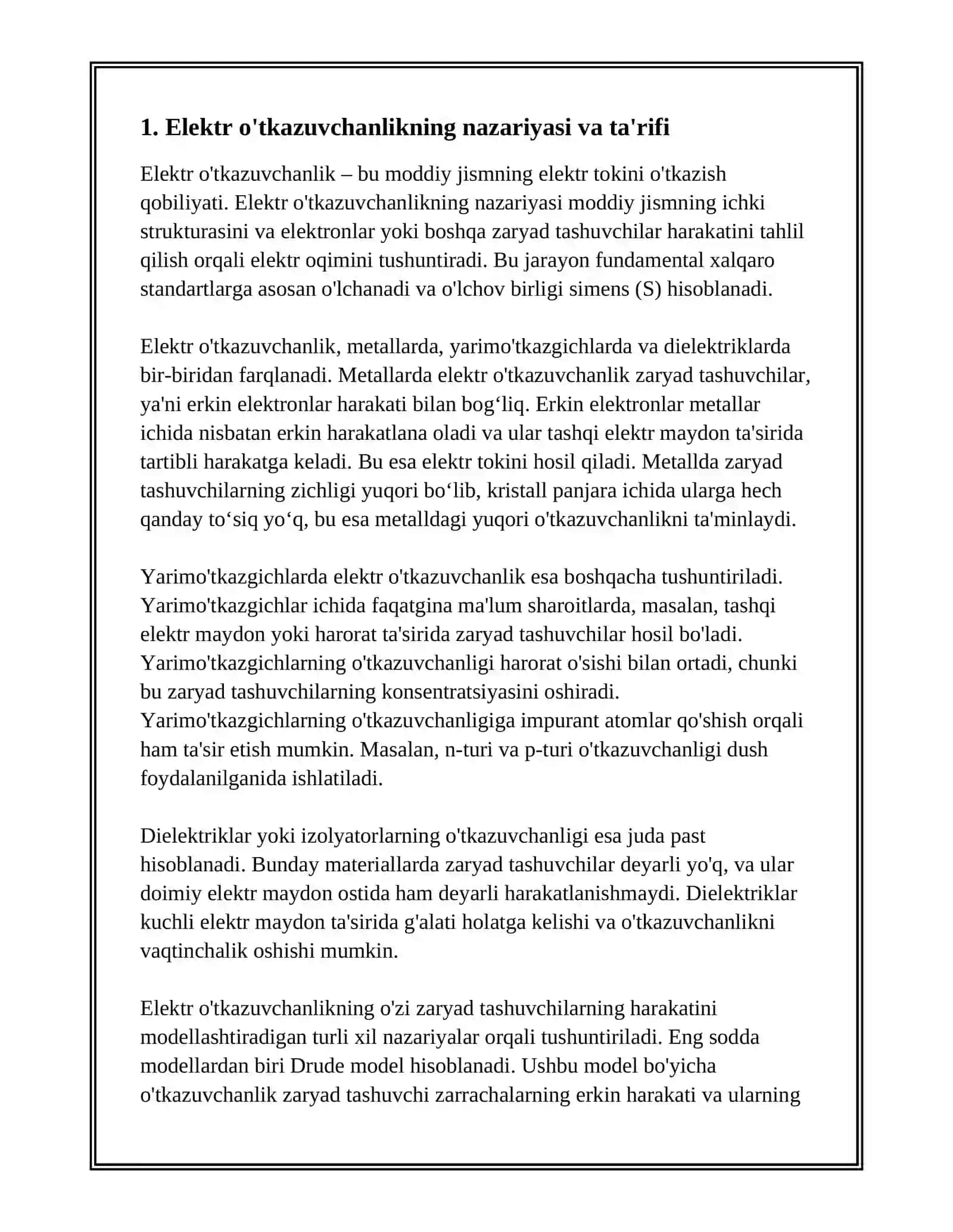 ELEKTR ÖTKAZUVCHANLIK 3