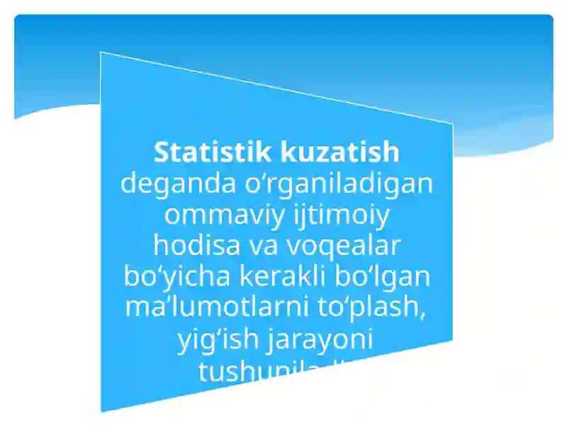 Statistik tafakkur 3