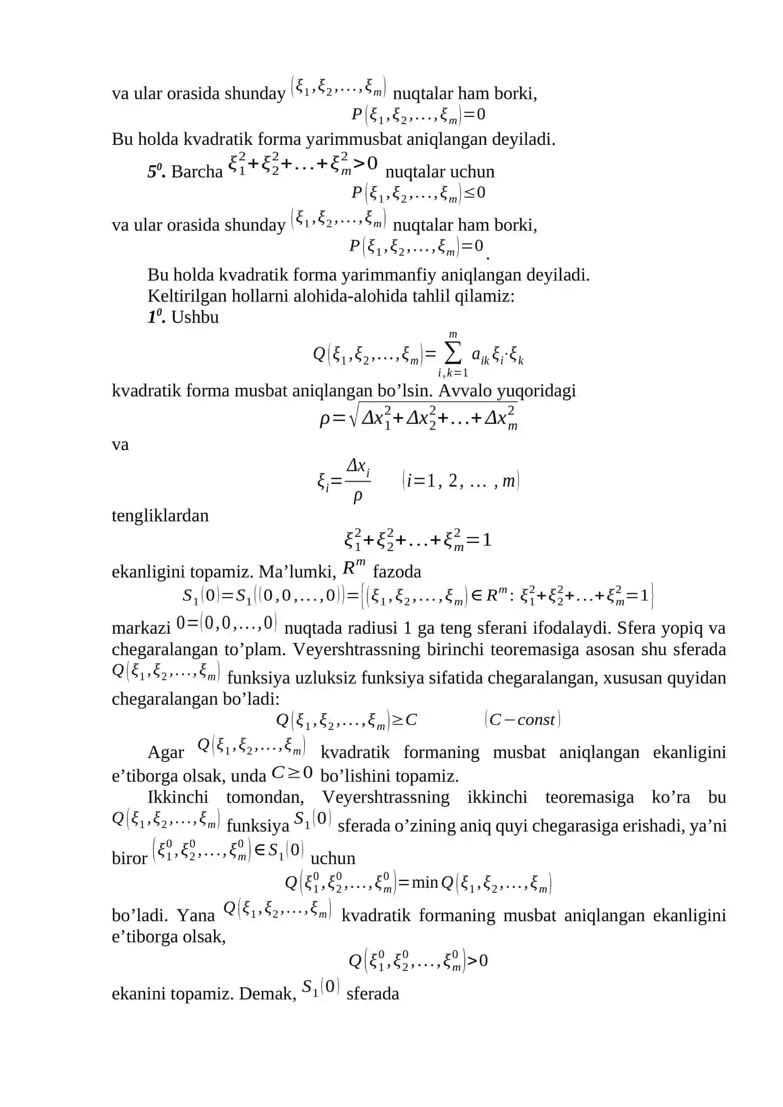 Funksiya ekstremumining yetarli sharti 3