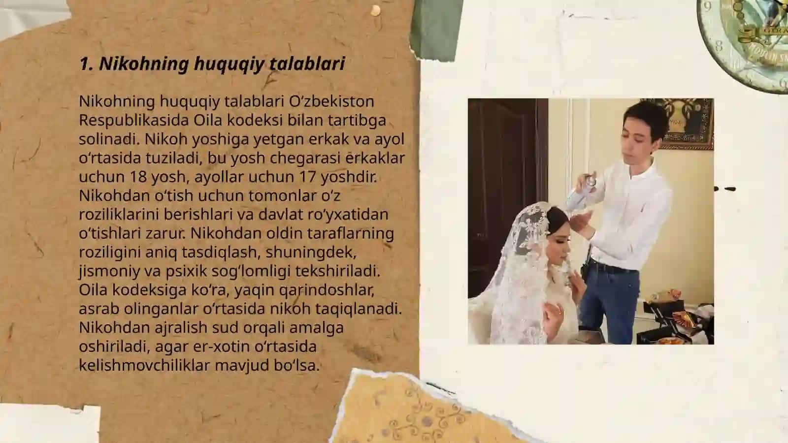 Nikohning huquqiy talablari 3