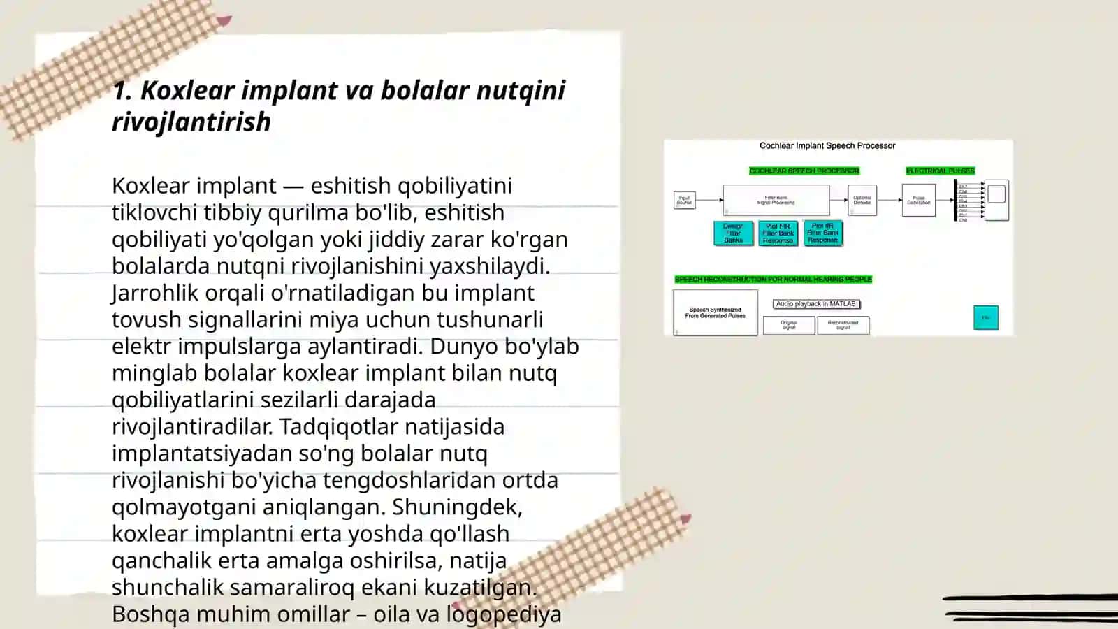 Koxlear implant va bolalar nutqini rivojlantirish 3
