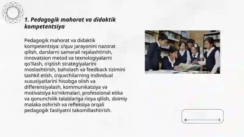 Pedagogik mahorat va didaktik kompetentsiya 3