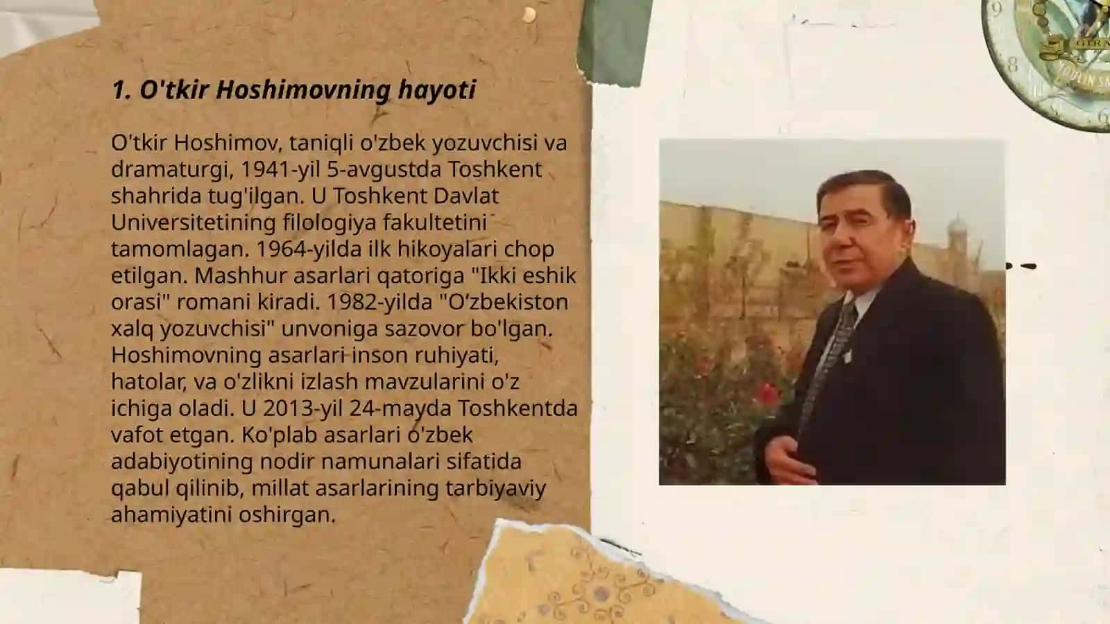 O'tkir Hoshimovning asarlari 3