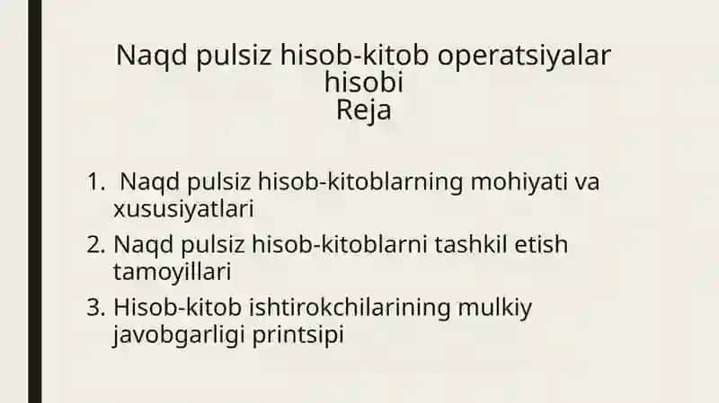 Naqdpulsiz hisob-kitob operatsiyalari 3