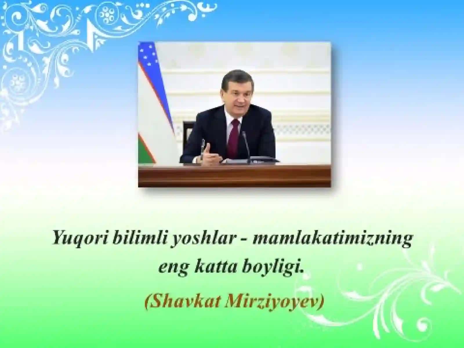 O`rganilgan bilimlarni takrorlash 3