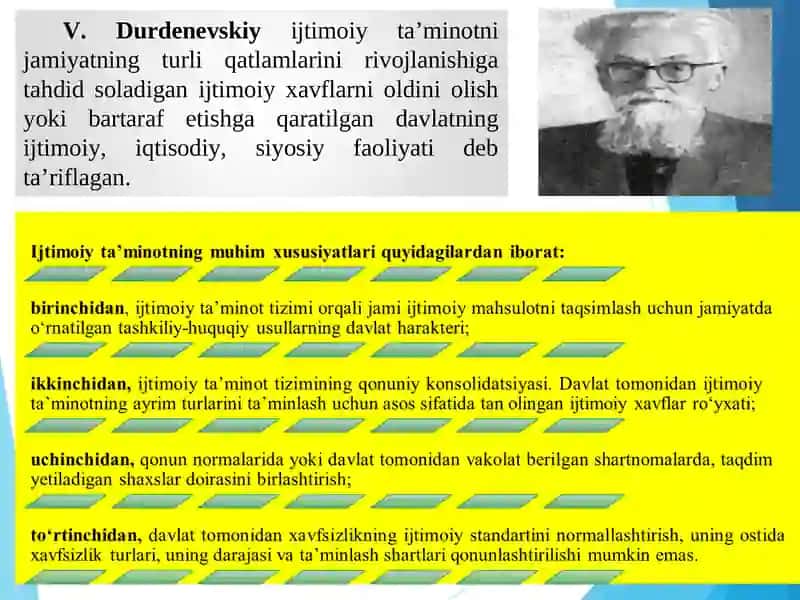 Ijtimoiy ta’minot uning vazifasi, tarixi va kelajagi 3