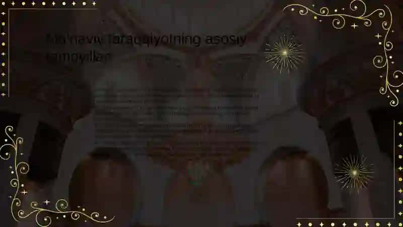 Ma’naviy va madaniy taraqqiyot 3