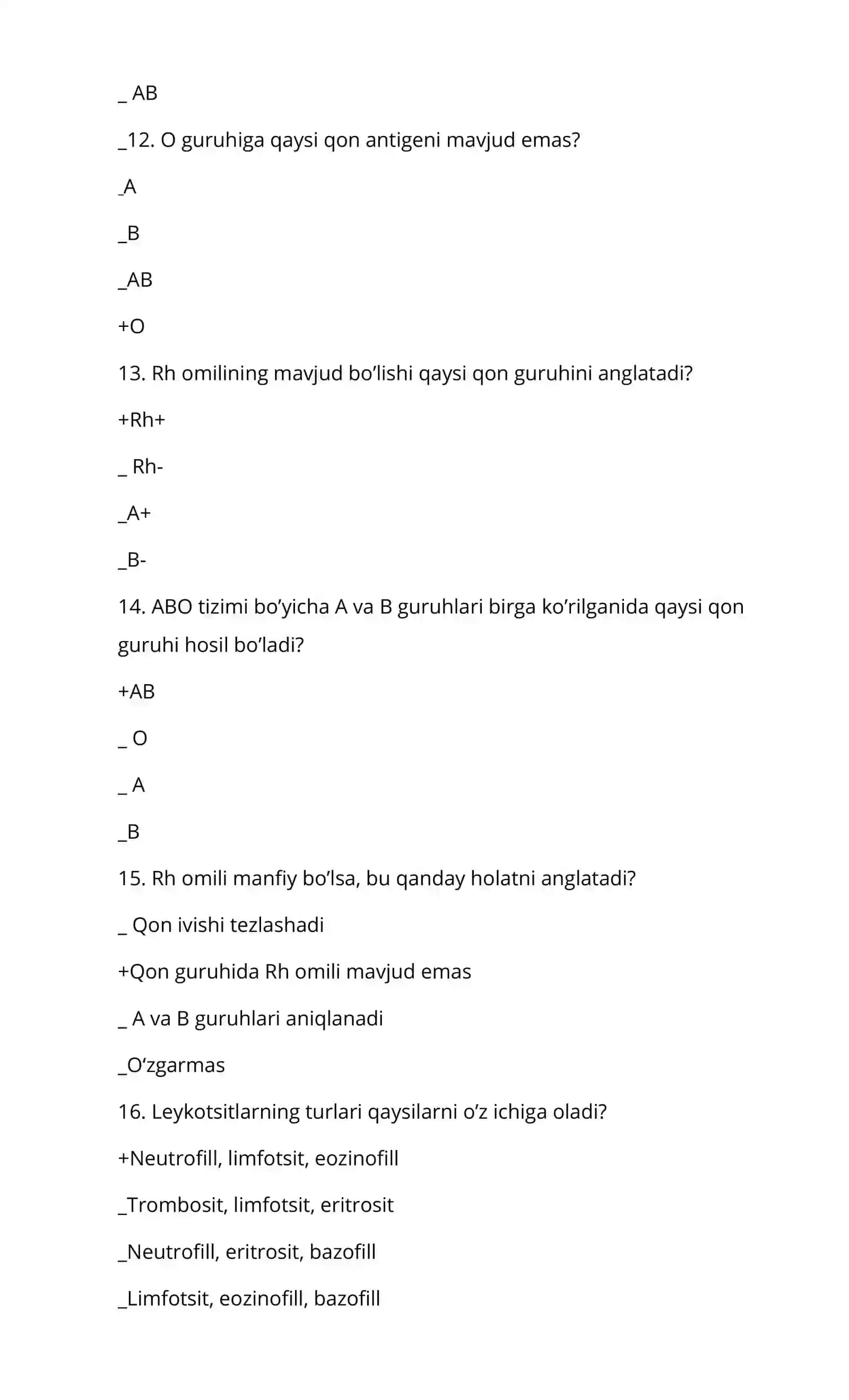 Leykotsitlarning vazifasi 3
