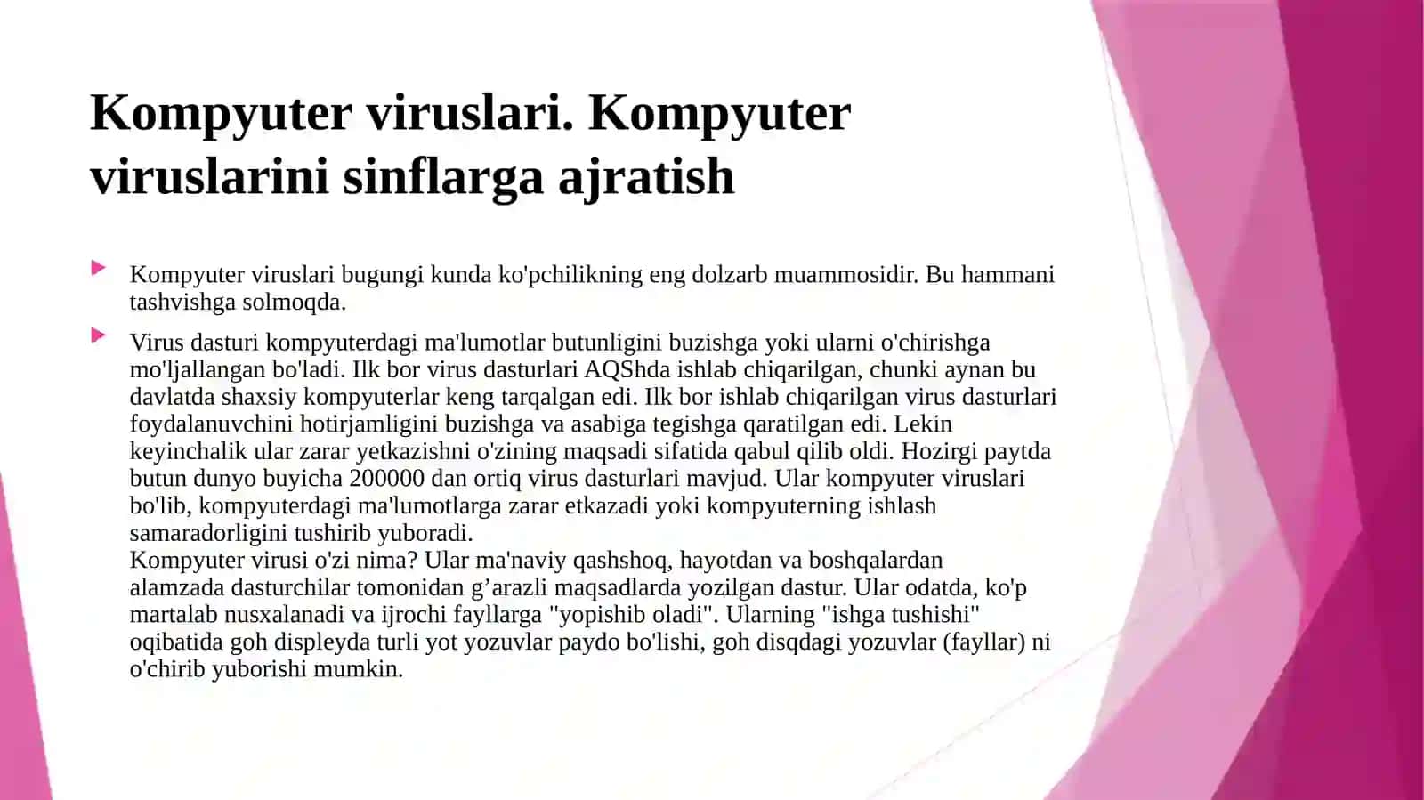 Kompyuter viruslari va antivirus dasturlari 3