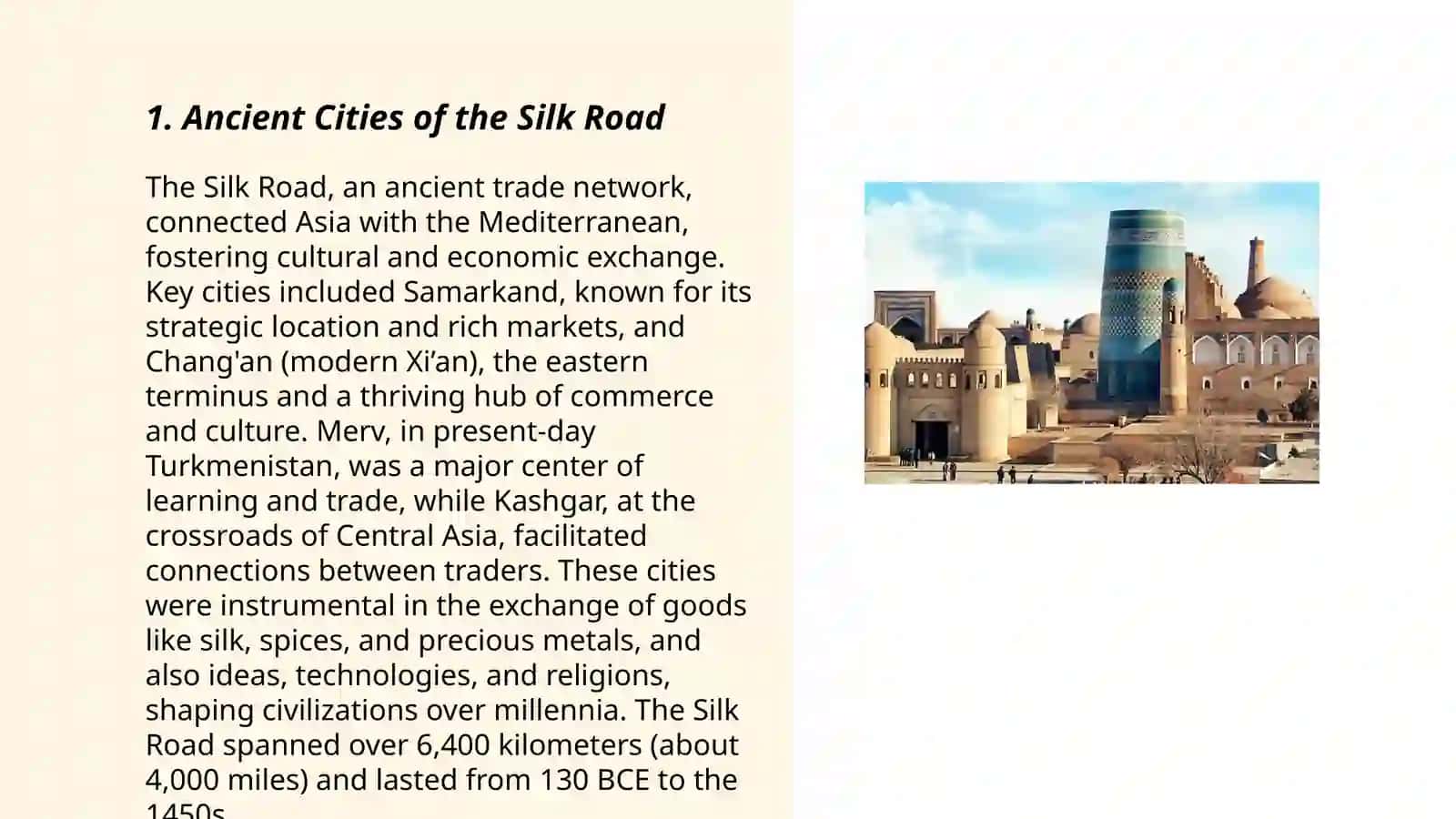 Sightseeing in Uzbekistan 3