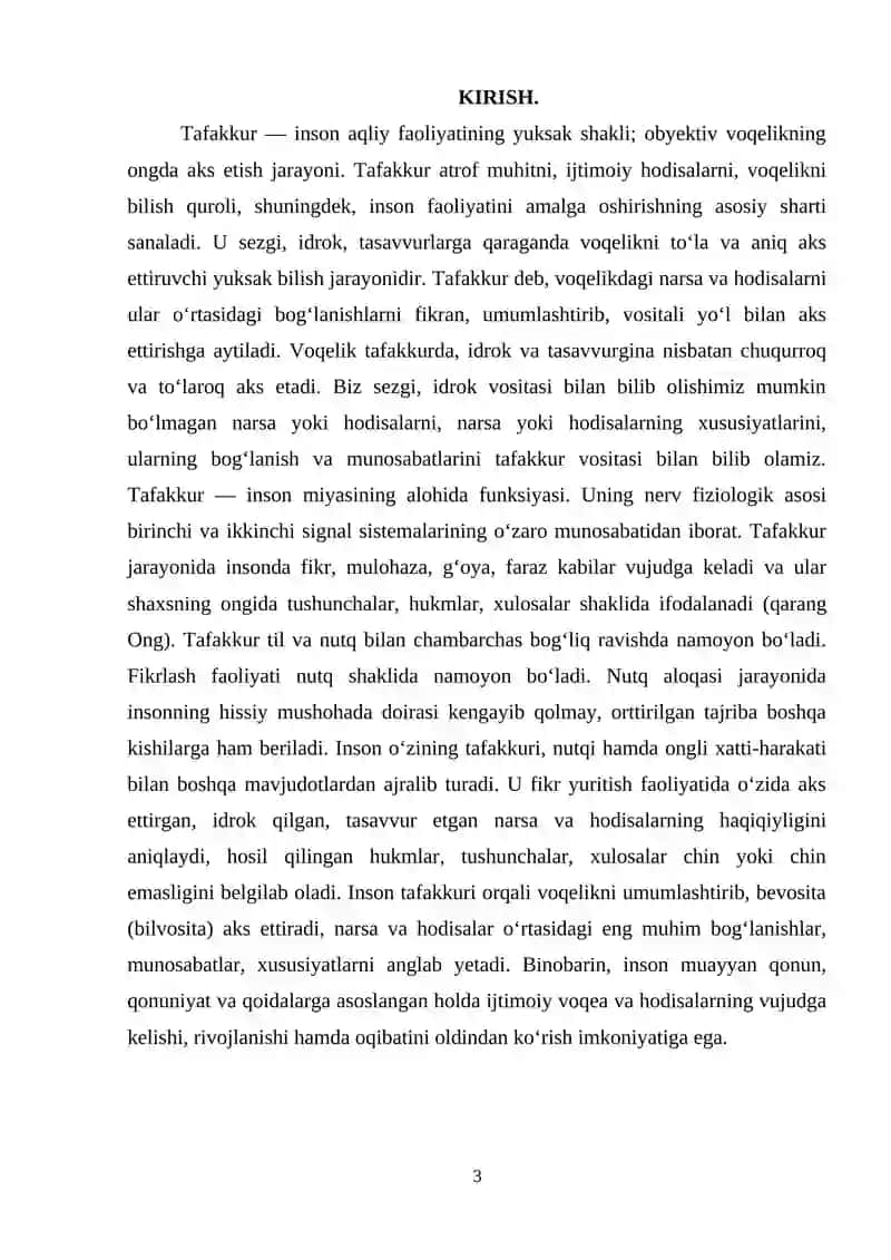 Tafakkur haqida umumiy tushuncha 3