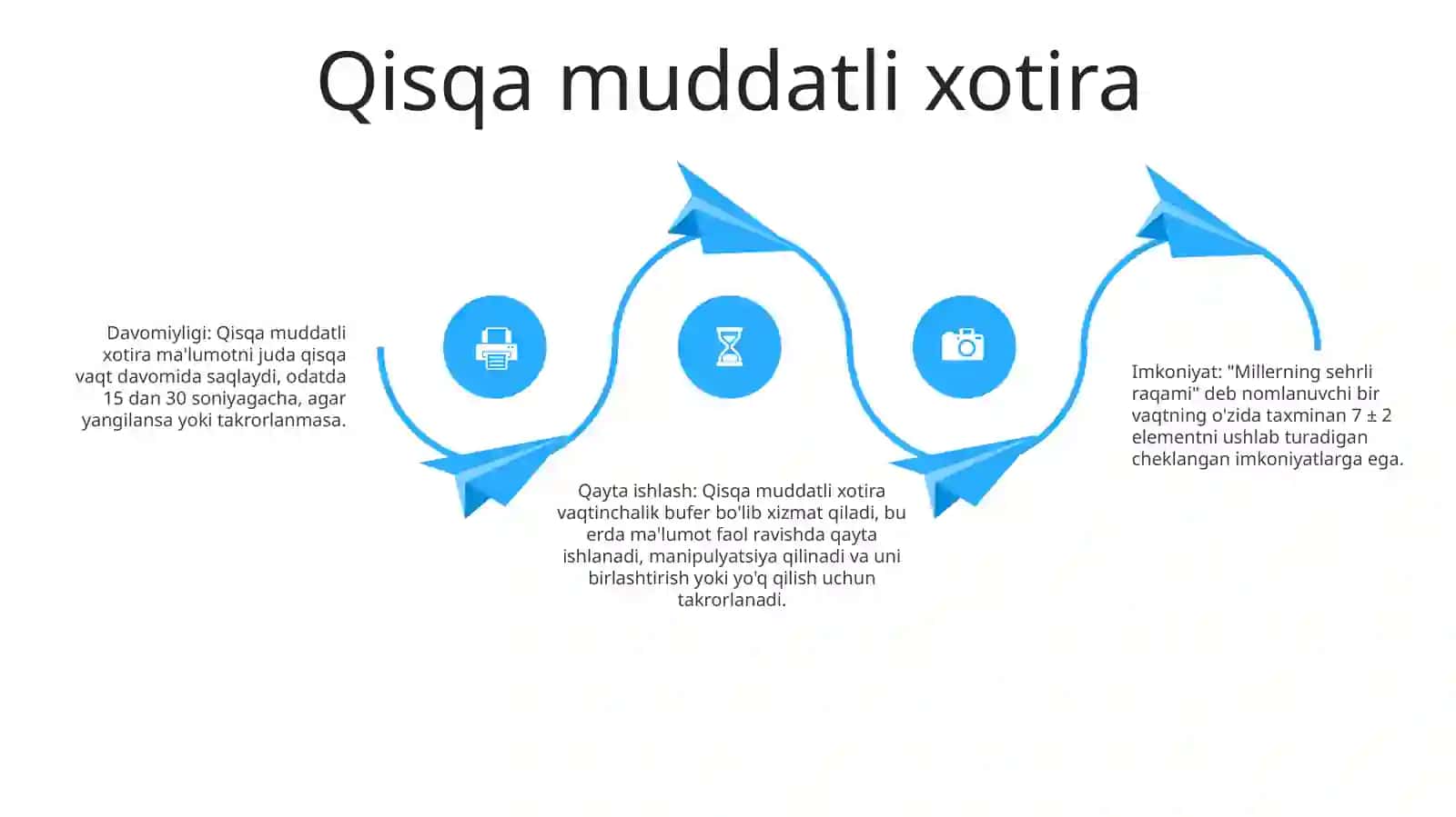 Xotira Turlari Va Uning Jarayonlari 3