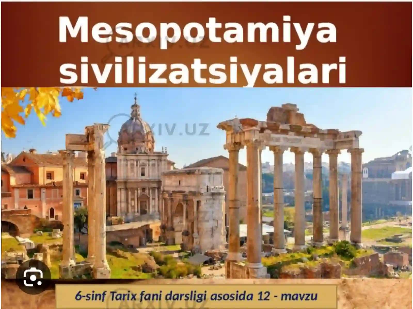 Mesopotamiya Sivilizatsiyasi 3