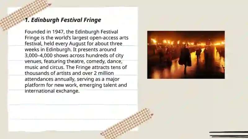 Edinburgh Festival Fringe 3