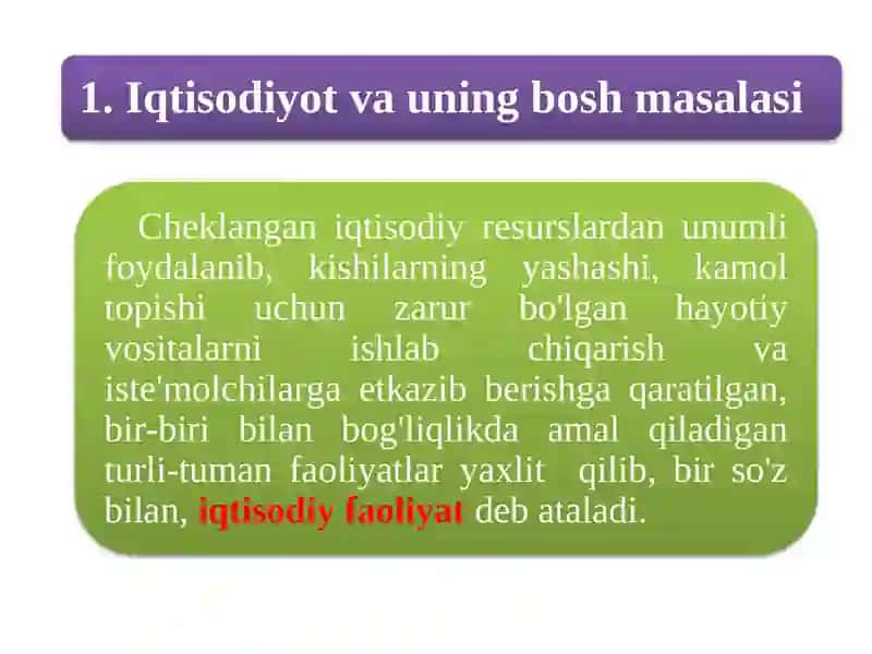 Shoymurodov Tohirning Iqtisodiyot nazariyasi fanidantayyorlagan ishi 3