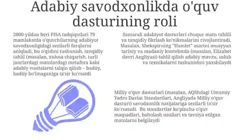 PISA tadqiqoti: Asosiy xulosalar 3