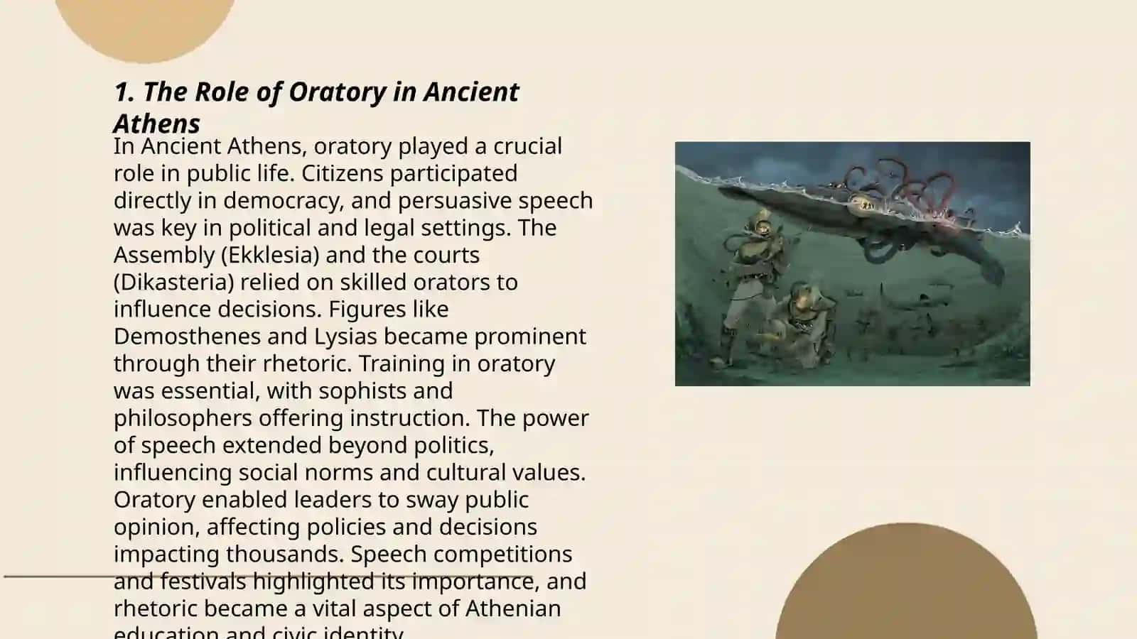 Socrates' views on the art of oratory ppt 3