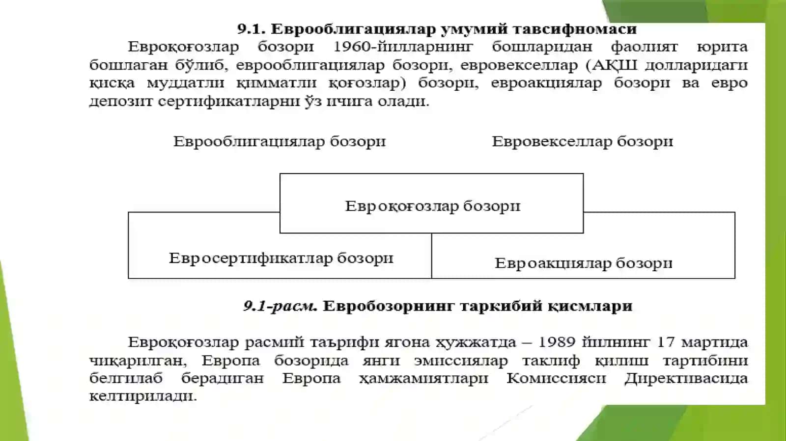 Халқаро қимматлиқ оғозлар бозори 3