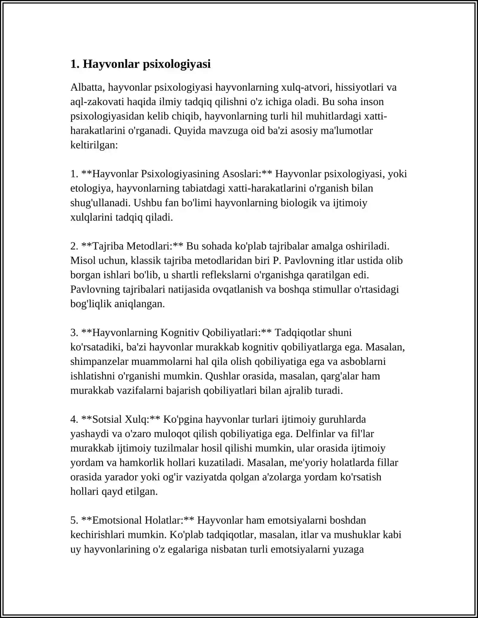 PSIXOLOGIYANING FILOGENETIK RIVOJLANISHI 3