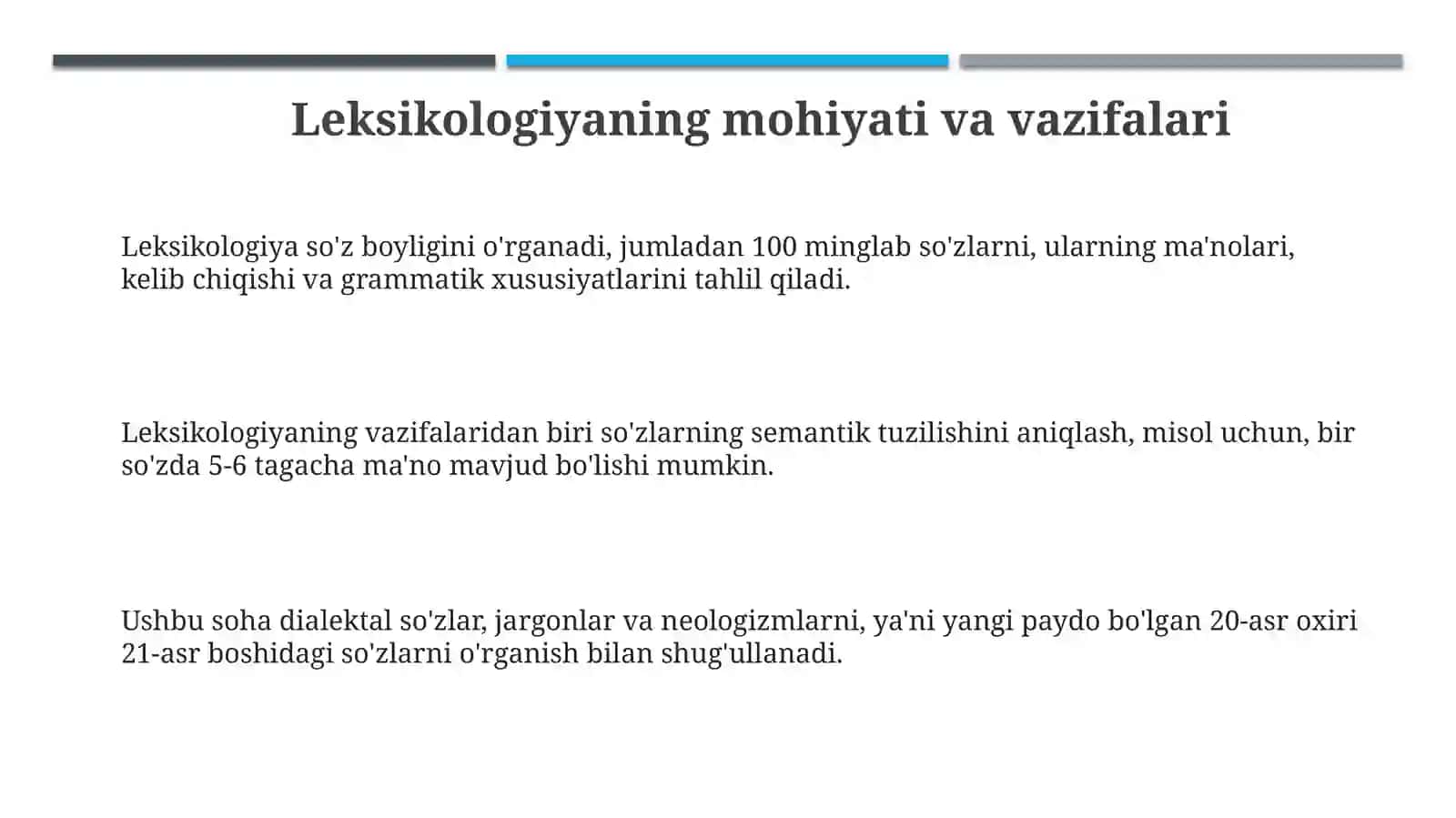 Leksika va leksikologiya 3