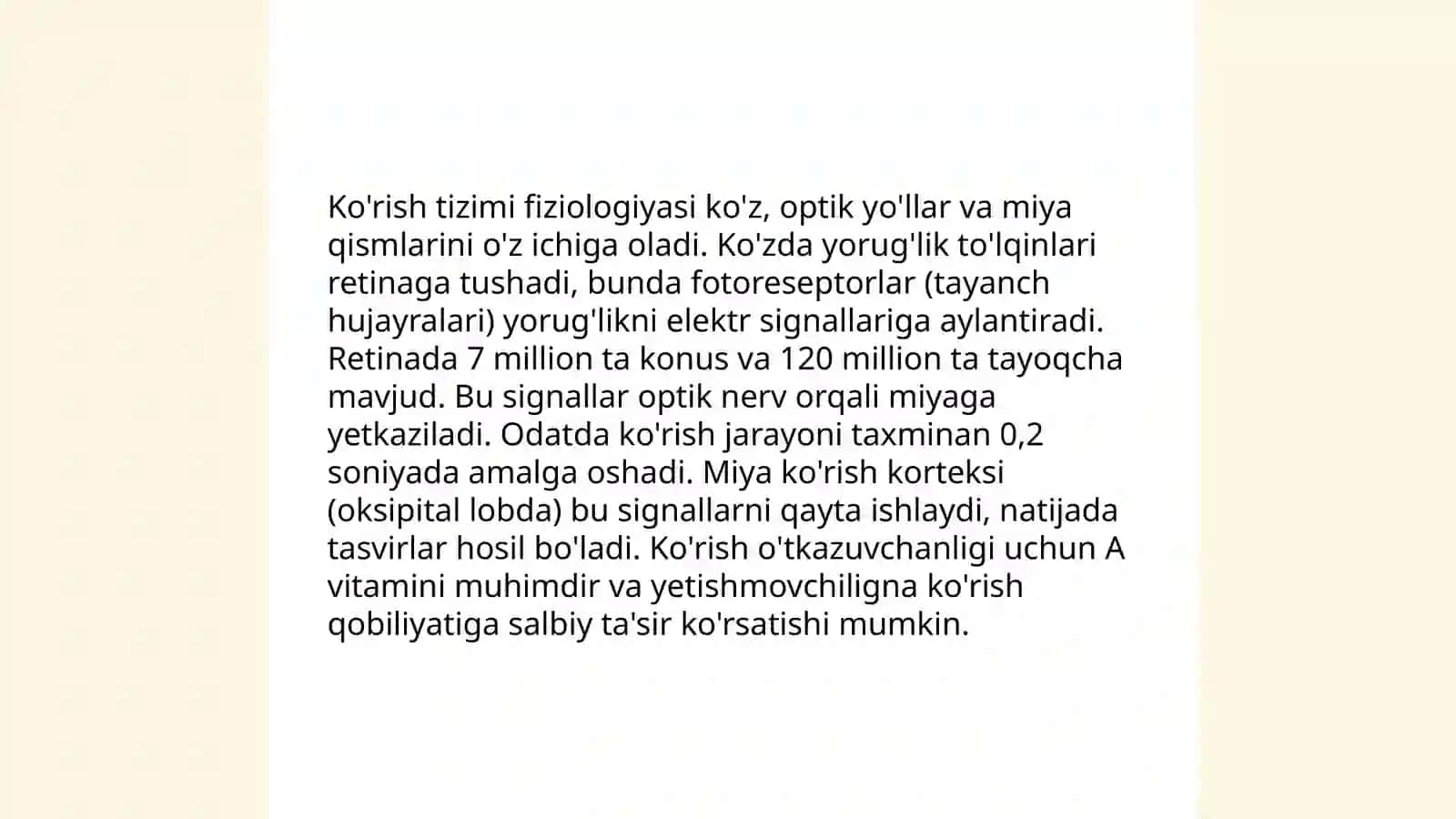 Ko’rish analizatorlari 3