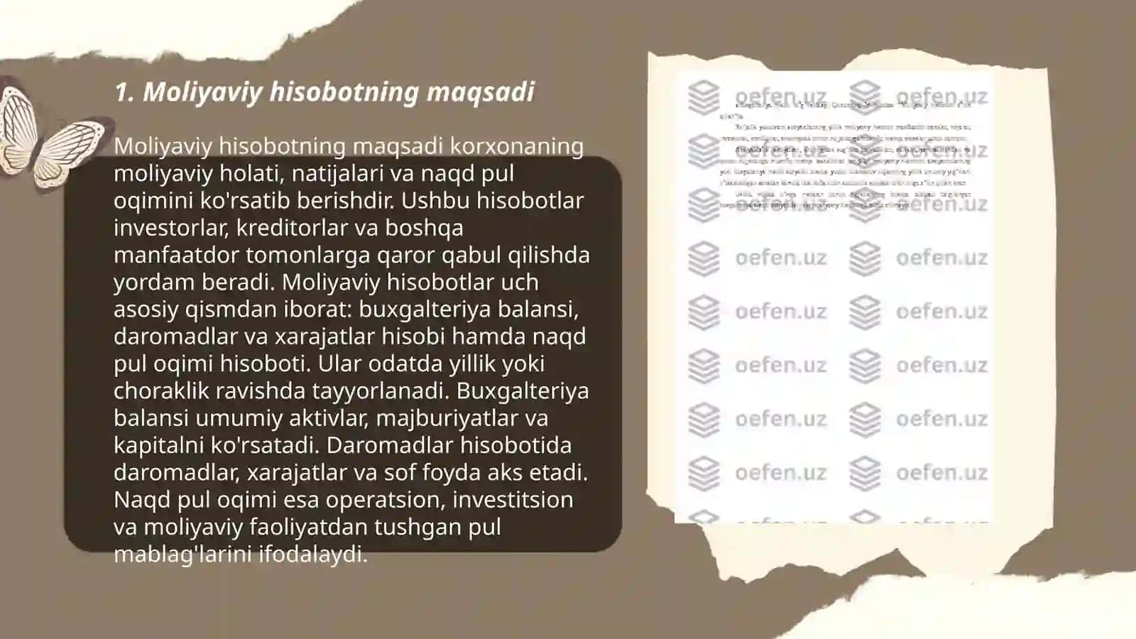 Moliyaviy hisobot 3