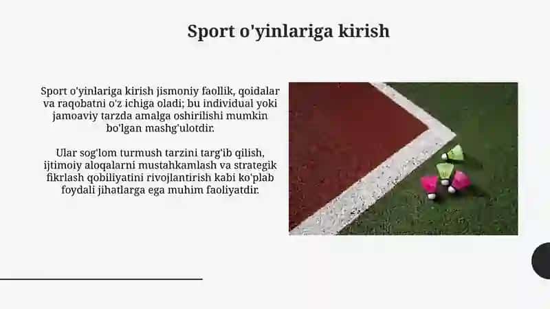 Sport oʻyinlari 3