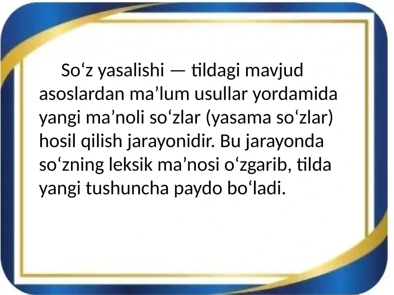 So'z yasalishi va uning usullari 3