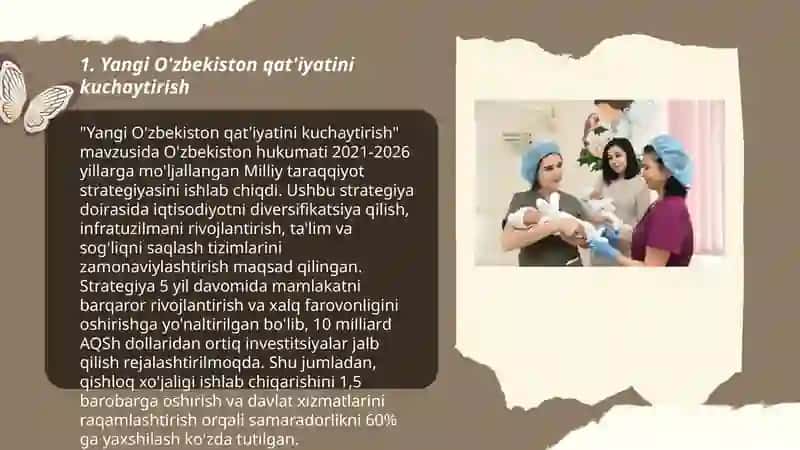 Yangi O'zbekiston qat'iyatini kuchaytirish 3
