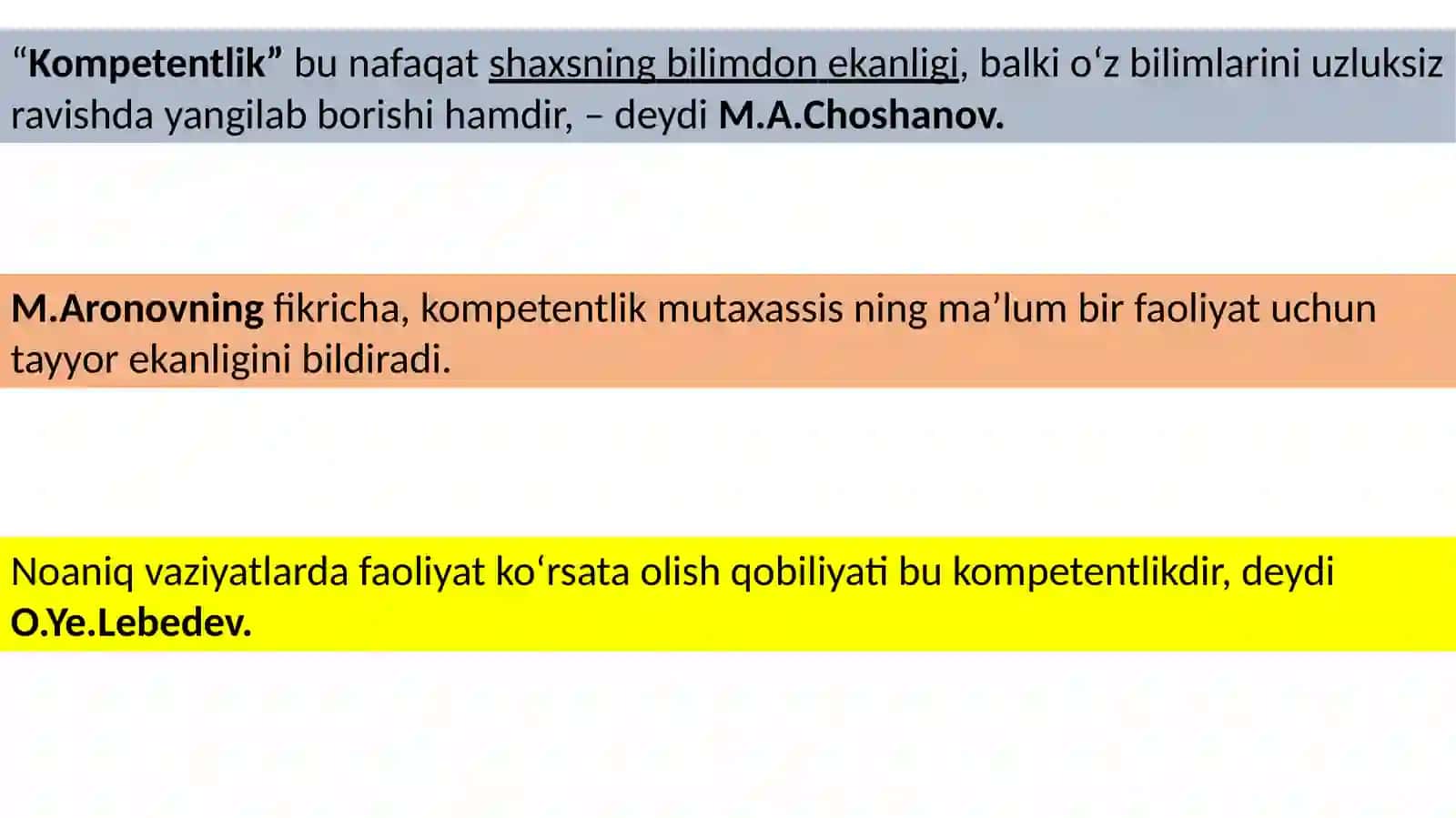 Professional kompetentsiya 3