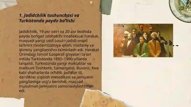 Jadidchilik harakatining yoyilishi 3