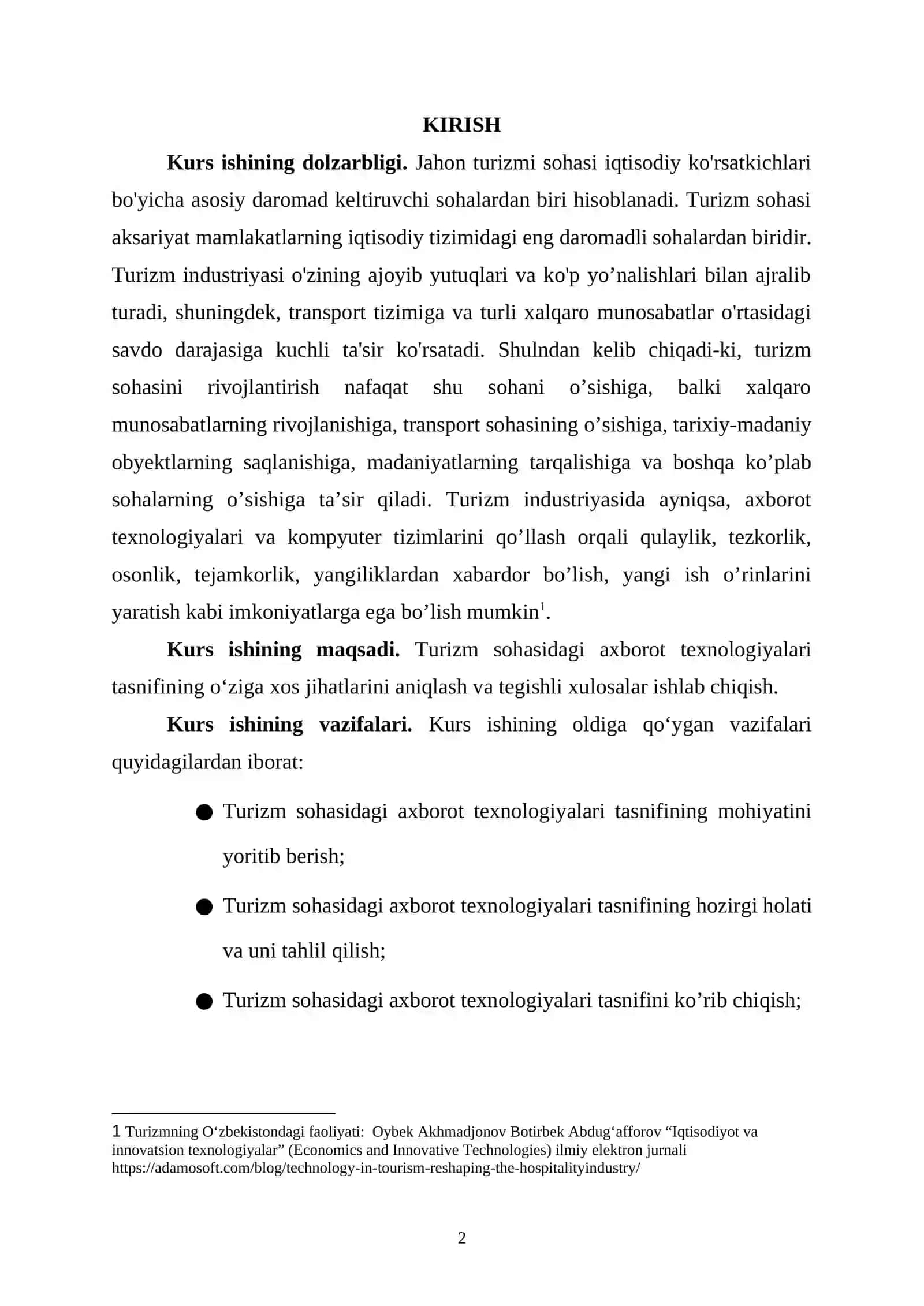 Turizm sohasidagi axborot texnologiyalari tasnifi 3