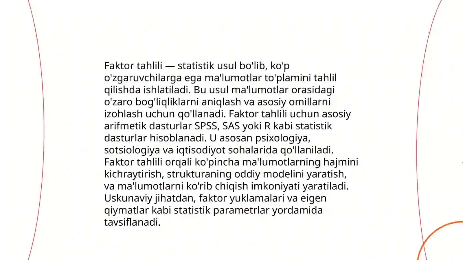 Faktor tahlili 3