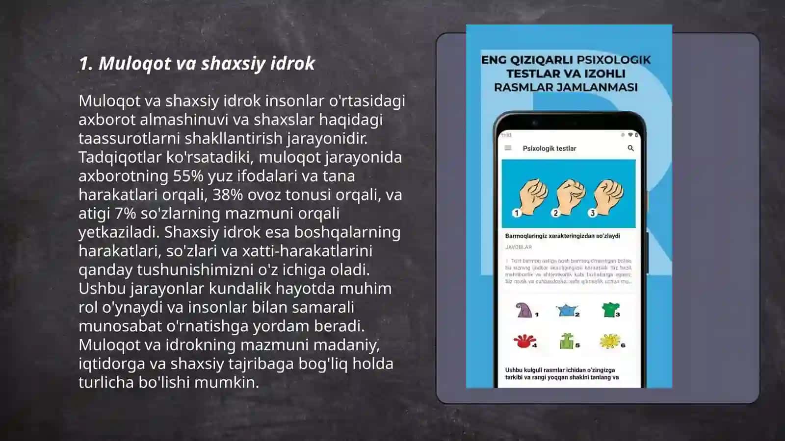 Muloqotning psixologik tomonlari 3