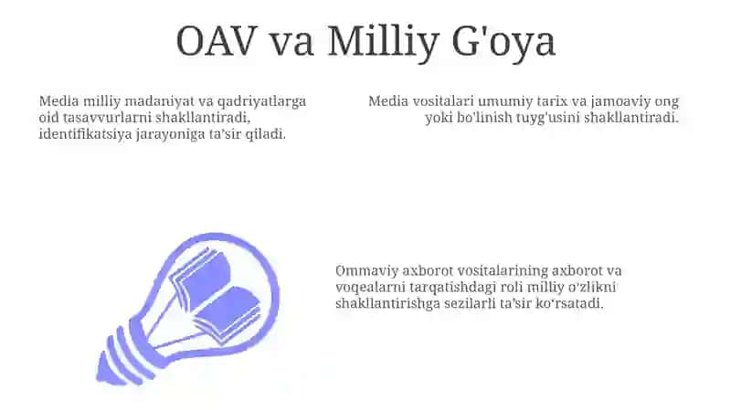 OAV va Milliy G'oya 3