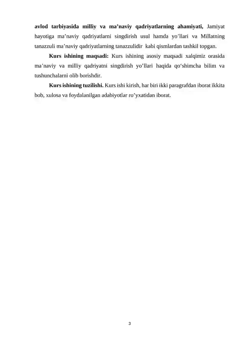 Jamiyat hayotiga ma’naviy qadriyatlarni singdirish yo’llari 3