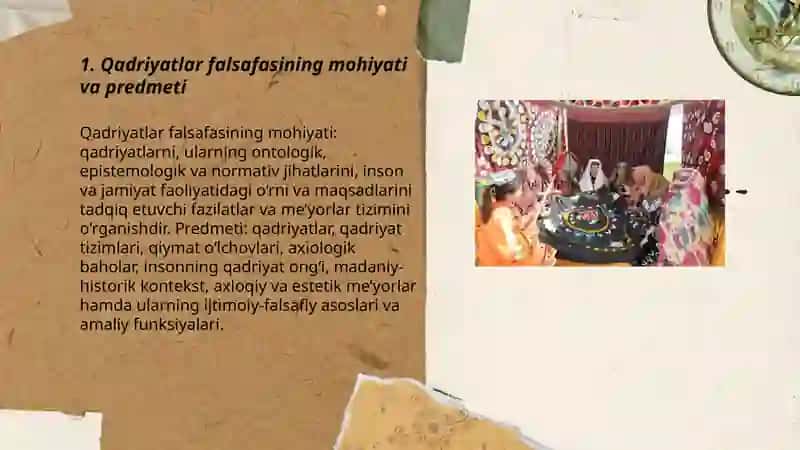 Qadriyatlar Falsafasi 3